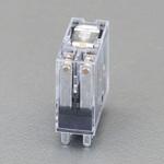 EA940MP-93H DC 24V/2c/ 5A[LED付]リレー(スリム・ダイオード内蔵) エスコ