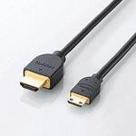 EA940PM-12 2.0m HDMIケーブル(片側mini HDMI端子) エスコ