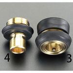 EA124GB-3 3/4"NH カプラ(雌ねじ・真鍮製) エスコ