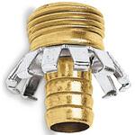 EA124GC-21B 3/4"NHx3/4" 雄ASH ホース口金 エスコ