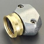 EA124GC-32F 3/4"NH/5/8"x3/4" ホース継手(真鍮製) エスコ