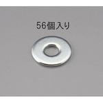 EA949LX-815 W3/16x1.6 平ワッシャー(ユニクロメッキ/56個) エスコ