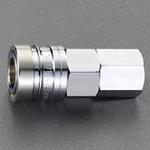 EA140DW-2 Rc1/4" 雌ねじソケット(ワンプッシュ/ロックガード付) エスコ