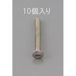 EA949NC-615 M6 x15mm 丸皿頭小ねじ(三価クロメート/10本) エスコ