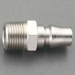 EA140GD-3 R 3/8" 雄ねじプラグ(スチール製) エスコ
