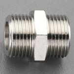 EA141CD-1 G 1/8"xG 1/8" ニップル(真鍮製) エスコ