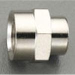 EA141CE-23 G 1/4"xG 3/8" 異径中間ソケット(真鍮製) エスコ