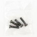 EA949NY-625A M6x25mm 鍋頭小ねじ(チタン/4本) エスコ