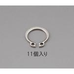 EA949PA-412 12mm 軸用スナップリング(ステンレス製/11個) エスコ