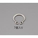 EA949PA-419 19mm 軸用スナップリング(ステンレス製/7個) エスコ