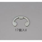 EA949PB-9 9.0mm Eリング(三価クロメート/ 17個) エスコ