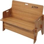 CSクラシックス べニア背付きベンチ CAPTAIN STAG