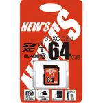 NEW'S Flash memory SDXCカード Class10 エムティーシー