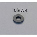 EA949SW-12 24x12m3.0mm/M12 ゴム平パッキン(10枚) エスコ