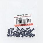 M3x 8mm ナベ頭小ねじ(ステンレス/黒色/30本) エスコ