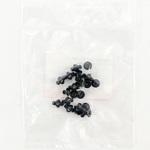 M3x 4mm 皿頭小ねじ(ステンレス/黒色/30本) エスコ