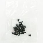 M3x 6mm 皿頭小ねじ(ステンレス/黒色/30本) エスコ