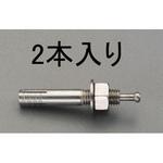 M10x100mm 雄ねじアンカー(ステンレス製/2本) エスコ