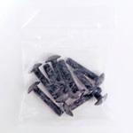 EA949TG-630 M6x30mm トラス頭小ねじ(ステンレス/黒色/8本) エスコ