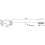 CK3W-CAA03A CK3Wアンプ接続コネクタ専用ケーブル omron(オムロン)