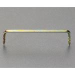 6x 90mm かすがい(フラットタイプ/100本) エスコ