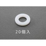 EA949ZA-53 M5/5.3x12.0x1.0mm 平ワッシャー(ナイロン製/20枚) エスコ