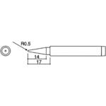EA305E-1 R0.5mm  こて先 (EA305E-130・130S用) エスコ