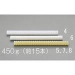 EA305MD-4 450g ホットメルトスティック(白色半透明/約15本) エスコ