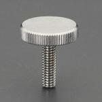 EA948BB-35A M4x10mm/Φ16mm ローレットノブ(雄ねじ/ステンレス製) エスコ