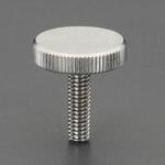 M4x16mm/Φ16mm ローレットノブ(雄ねじ/ステンレス製) エスコ
