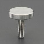 EA948BB-37A M5x10mm/Φ20mm ローレットノブ(雄ねじ/ステンレス製) エスコ