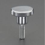 EA948BB-7A M6x16mm/Φ24mm ローレットノブ(雄ねじ/スチール製) エスコ