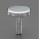 M5x10mm/Φ20mm ローレットノブ(雄ねじ/スチール製) エスコ