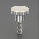 EA948BC-4A M5x10mm/Φ20mm ローレットノブ(雄ねじ/ステンレス製) エスコ