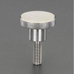 EA948BC-7A M6x16mm/Φ24mm ローレットノブ(雄ねじ/ステンレス製) エスコ