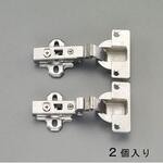 EA951CZ-402 40mmカップ ワンタッチスライド丁番(半かぶせ/2個) エスコ