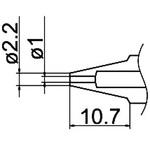 EA323HD-3 1.0mm 交換用ノズル[EA323HD用] エスコ