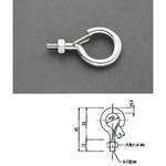 EA951DN-1 M6x45mm ねじ付フック(ステンレス製) エスコ