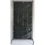 EA334BE-20G 1000x2150mm 溶接作業フェンスセット(ダークグリーン) エスコ