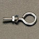 34mm ナットねじ付ヒートン(ステンレス製/2本) エスコ