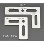 EA951EA-137A 24x100x65mm L型連結金具(ステンレス製) エスコ