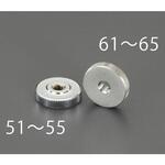 EA948BW-52 M5x 5mm ローレットナット(スチール製) エスコ
