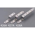 EA951EA-428A 177 x 19mm Z型連結金具(ステンレス製) エスコ