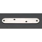 EA951EB-34 122x20mm 一文字継手(ステンレス製/10本) エスコ