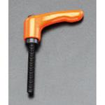 EA948CB-122 M8x20mm 雄ねじクランプレバー(オレンジ) エスコ