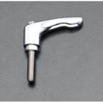 EA948CD-125 M8 x40mm 雄ねじクランプレバー(ステンレスネジ/クローム) エスコ