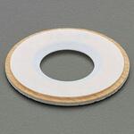EA351CP-10 10A/2.8mm PTFE/包みガスケット(JIS10K) エスコ