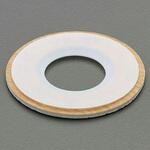 EA351CP-100 100A/2.8mm PTFE/包みガスケット(JIS10K) エスコ