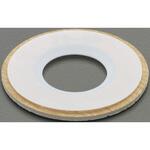 EA351CP-80 80A/2.8mm PTFE/包みガスケット(JIS10K) エスコ