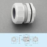 EA948HS-4 8.5-10.5mm /G3/8" ケーブルグラウンド(難燃型) エスコ